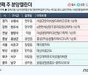 [그래픽]1월 다섯째 주 분양캘린더