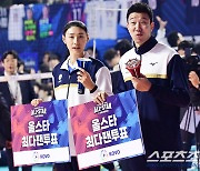 [포토] 김연경-신영석 '올스타전 최다팬투표 선정'