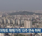 대구 아파트 매매가격 10주 연속 하락