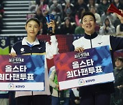 '식빵언니' 김연경, 올스타 팬투표 1위… "올해 세리머니상 도전"