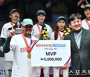 [ST포토] 초클루, 챔피언 결정전 MVP