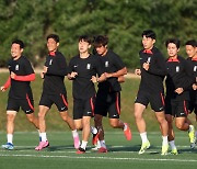 16강전 준비하는 축구대표팀