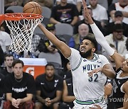 Timberwolves Spurs Basketball