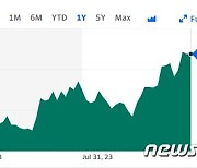 ‘AI 랠리’ 필라델피아반도체지수 1년간 50% 급등…더 오른다