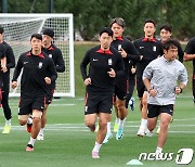 사우디라아라비아전 하루 앞둔 축구대표팀