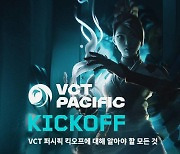 발로란트 e스포츠 리그 'VCT 퍼시픽 킥오프' 개최