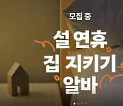 '푸바오 알바생' 흥행 성공 당근, "설 연휴 집 지켜줄 사람 찾아요"