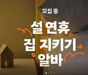 “설 연휴 집에만 있어도 30만원 줍니다”…‘집콕 알바’ 모집