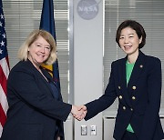 조성경 과기정통부 1차관, 팸 멜로이 NASA 부국장 면담