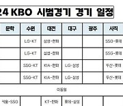 2024년 프로야구 시범경기 3월 9일부터 시작…총 48경기