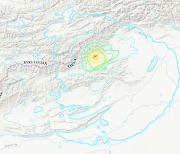 중국 신장자치구-키르기스스탄 국경서 규모 5.7 지진