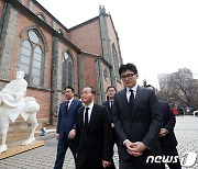 한동훈, 오늘 정순택 대주교 예방…다섯 번째 종교계 방문