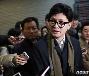 한동훈, 정순택 대주교 예방…"힘없는 소수 대변하겠다"