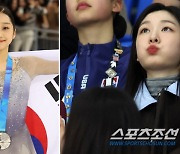 "연아언니 찾았는데..." '실수 이긴 銀'신지아의 깜찍소감[강원2024 현장인터뷰]