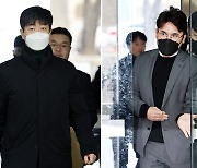 '뒷돈 혐의' KIA 김종국ㆍ장정석 영장심사 출석..묵묵부답