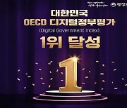 한국, OECD 디지털정부 평가에서 2회 연속 종합 1위