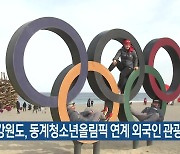 강원도, 동계청소년올림픽 연계 외국인 관광객 유치