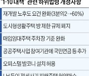 3월 말부터 노후주택 비율 60%만 돼도 재개발