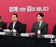 공관위 3차 회의, 발언하는 정영환 공천관리위원장