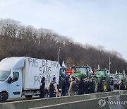 성난 프랑스 농민들, 도로 봉쇄