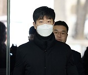 영장심사 출석하는 KIA 김종국