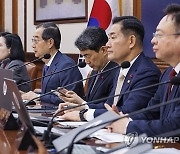 국무회의에서 '이태원 참사 특조위 위헌 소지' 설명하는 한덕수 총리