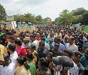 SRI LANKA ANTI-GOVERNMENT PROTEST