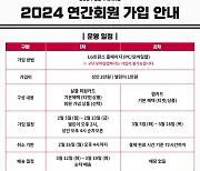 ‘챔피언’ LG트윈스, 2024 연간회원 모집…엘린이 가입비 1만원