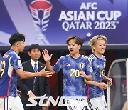 [아시안컵] '살아난 쿠보 득점 포함 펄펄!' 일본, 바레인 3-1로 꺾고 8강행