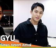 세븐틴 민규, 숨막히는 잘생김(입국)[뉴스엔TV]