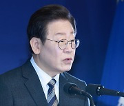 2024년 신년 기자회견 하는 이재명 더불어민주당 대표