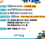 포항사랑카드 2월에도 10% 특별할인판매