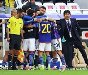 '구보 결승포' 일본, 바레인 3-1 완파…이란-시리아전 승자와 8강전 [현장 리뷰]