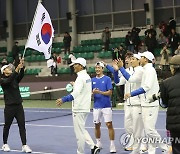 한국 남자테니스, 캐나다 상대로 3년 연속 데이비스컵 16강 도전