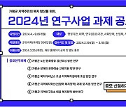 가평군복지재단, 2024년 연구사업 과제 공모