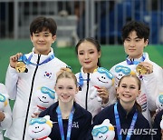 한국, 청소년올림픽 피겨 팀 이벤트 금메달