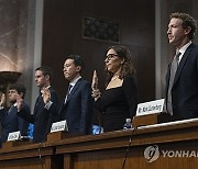 APTOPIX Social Media CEOs Testify