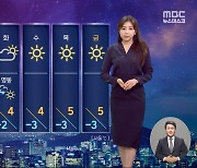 [날씨] 주말 흐리고 낮 기온 10도 안팎‥새벽 영동 눈