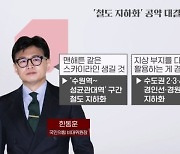 한동훈·이재명 문경행…'도심철도 지하화'도 맞대결