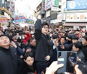 구리전통시장 방문한 한동훈 비상대책위원장