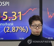 코스피, 미국 기술주 훈풍에 2.8% 급등