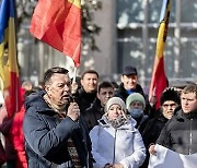 MOLDOVA OPOSITION PROTEST