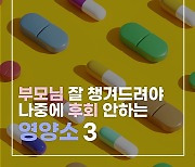 노년기에 잘 챙겨야 하는 영양소3[카드뉴스]