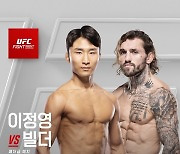 신경전은 없었다…'코리안 타이거' 이정영, 겸손모드로 UFC 데뷔전 계체 통과