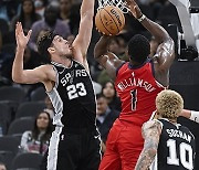 Pelicans Spurs Basketball