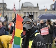 Germany Far-Right Protest