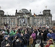 Germany Far-Right Protest