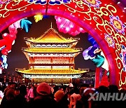 CHINA-SHAANXI-XI'AN-LIGHT SHOW (CN)