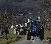 Italy Tractors Protest