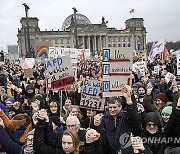 Germany Far-Right Protest